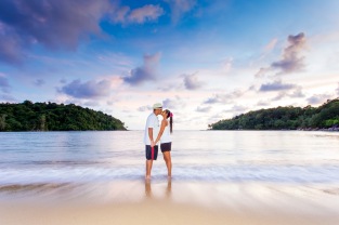 Honeymoon photo session at Anantara Layan Phuket